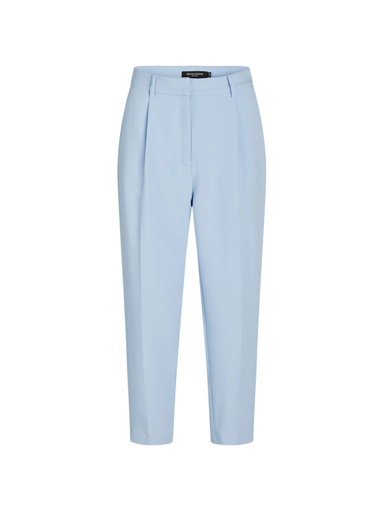 Bruuns Bazaar Bruuns Bazaar Pantaloni di tessuto Cindy Dagny BBW2393 Celeste Regular Fit
