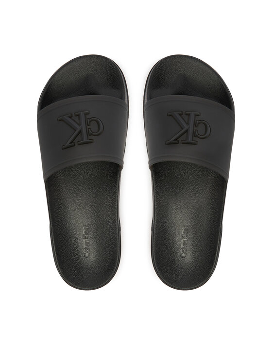Calvin Klein Calvin Klein Klapki Ess Slide Tpu HW0HW02959 Czarny