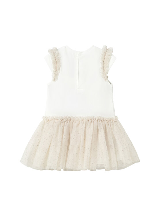 Mayoral Mayoral Rochie de zi 1904 Bej Regular Fit