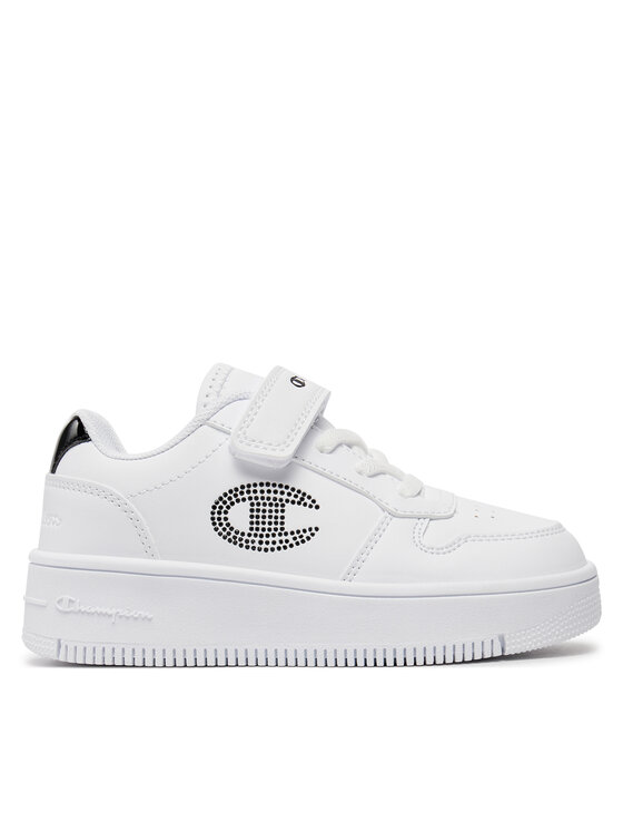 Champion Champion Снікерcи Rebound Platform Glitter G Ps Low Cut Shoe S32830-CHA-WW009 Білий