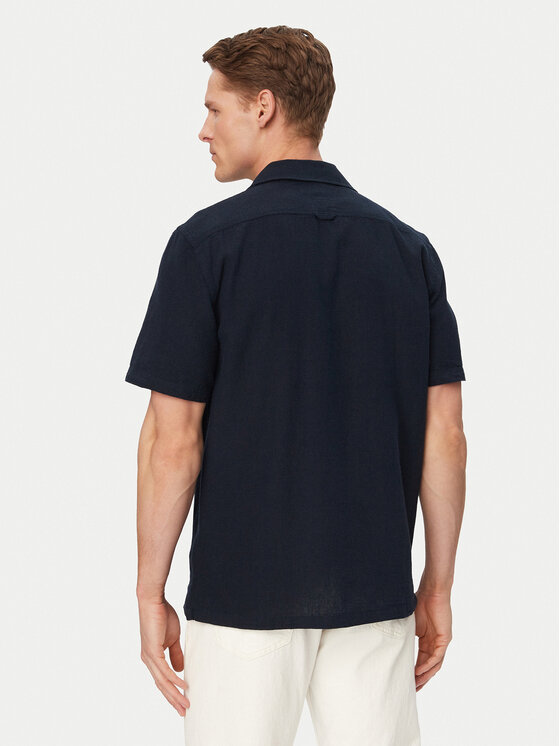 Tommy Jeans Tommy Jeans Košile DM0DM23058 Tmavomodrá Regular Fit