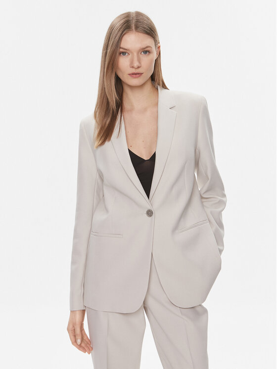 Calvin Klein Sako Essential K20K206477 Sivá Regular Fit