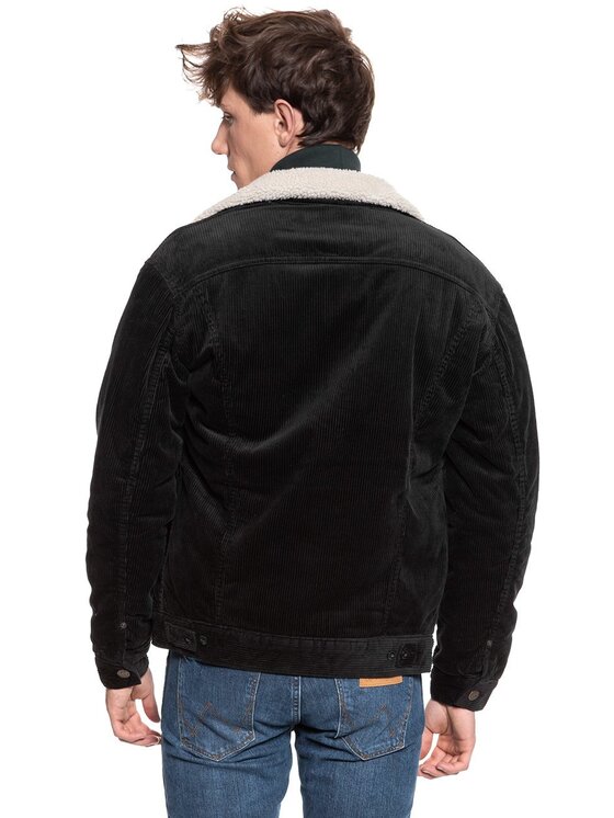 Lee Lee Kurtka zimowa SHERPA RIDER Czarny Regular Fit
