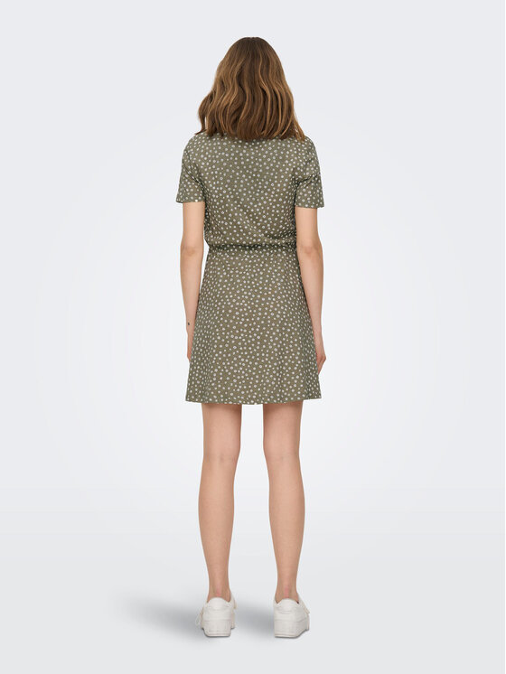 ONLY ONLY Igapäevane kleit May 15286935 Roheline Regular Fit