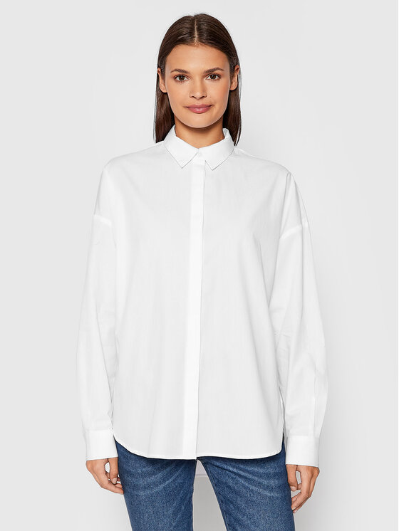 Selected Femme Selected Femme Marškiniai Hema 16079698 Balta Regular Fit