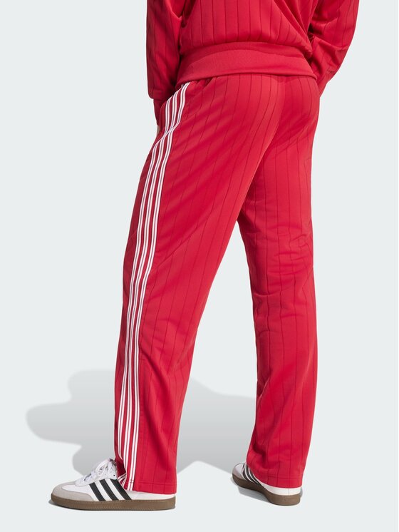 adidas adidas Spodnie dresowe Firebird Drop Needle Track Tracksuit Bottoms KE4134 Czerwony Regular Fit