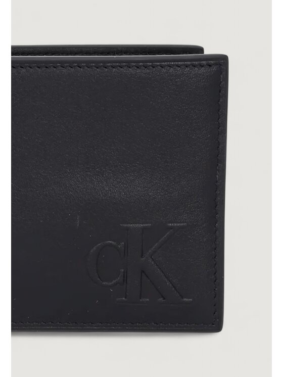 Calvin Klein Calvin Klein Portafoglio BOLD CK EW BILLFOLD Nero