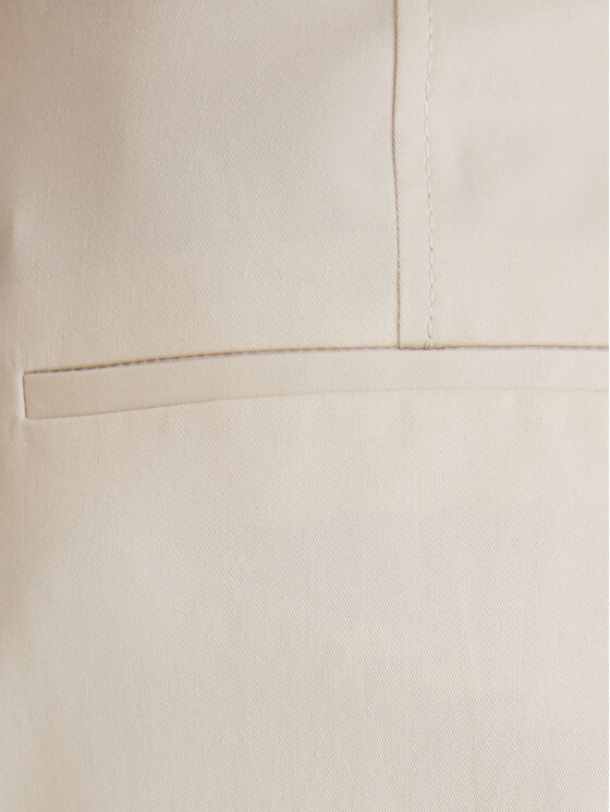 BOSS BOSS Culottes nohavice Tulotta 50551913 Écru Relaxed Fit