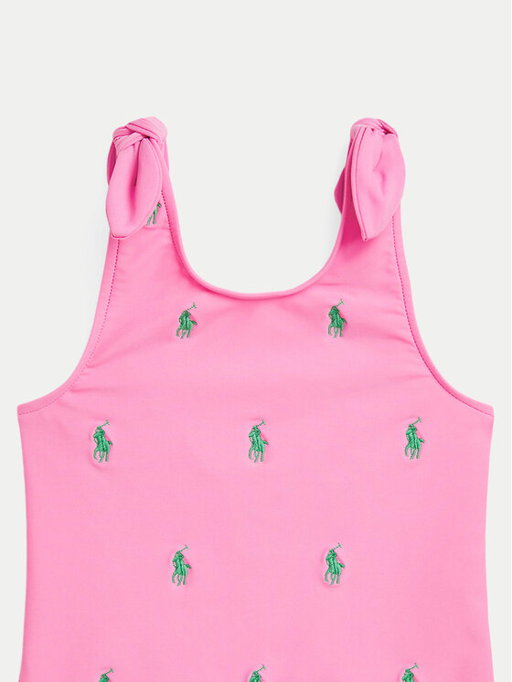 Polo Ralph Lauren Polo Ralph Lauren Maudymosi kostiumėlis 312964789001 Rožinė