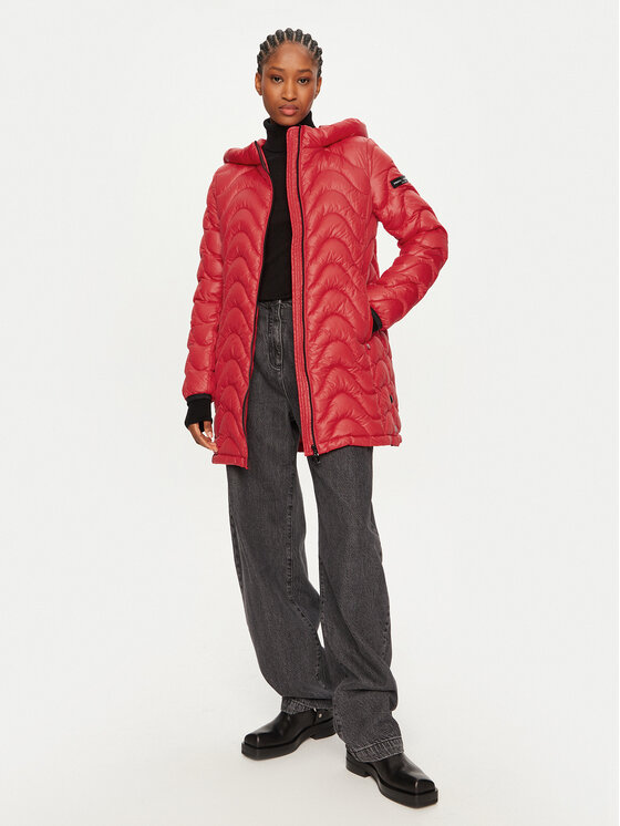 Frieda & Freddies Frieda & Freddies Kurtka zimowa 3733 Czerwony Regular Fit