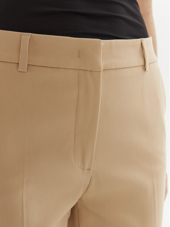 Weekend Max Mara Weekend Max Mara Chino nohavice Vite 2515131021 Béžová Slim Fit