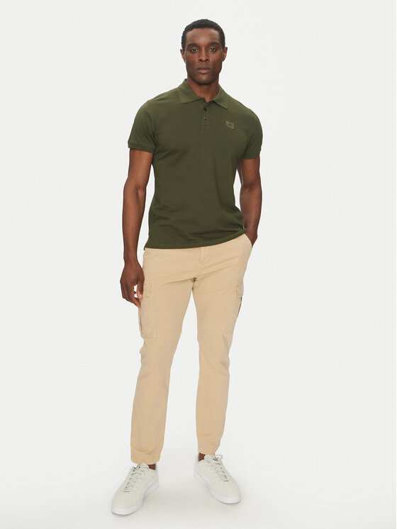 Alpha Industries Alpha Industries Polokošeľa AI.136600-257-XXL Zelená Regular Fit