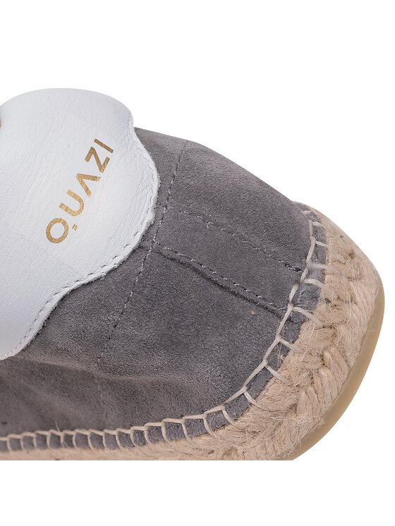 QUAZI QUAZI Espadryle QZ-63-04-000621 Szary