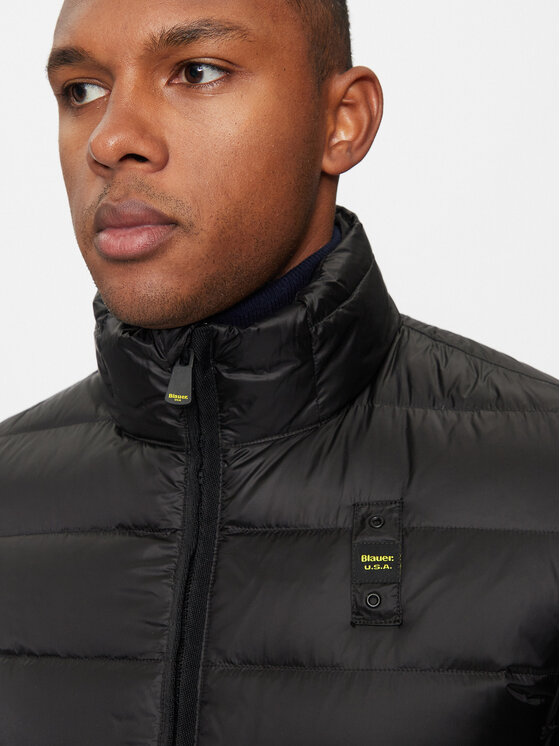 Blauer Blauer Μπουφάν πουπουλένιο 24WBLUC03024 Μαύρο Regular Fit