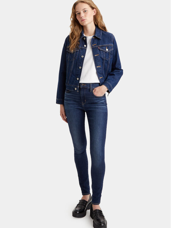 Levi's® Levi's® Džinsi 720™ 52797-0351 Tumši zils Super Skinny Fit