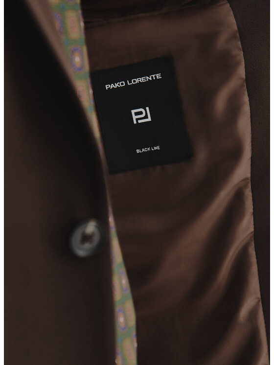 Pako Lorente Pako Lorente Marynarka P25WF-3G-012 Brązowy Slim Fit