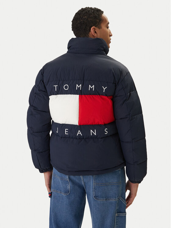Tommy Jeans Tommy Jeans Kurtka zimowa DM0DM22730 Granatowy Regular Fit