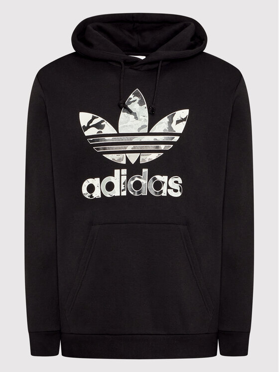 adidas adidas Μπλούζα Camo Series Infill HK2803 Μαύρο Regular Fit