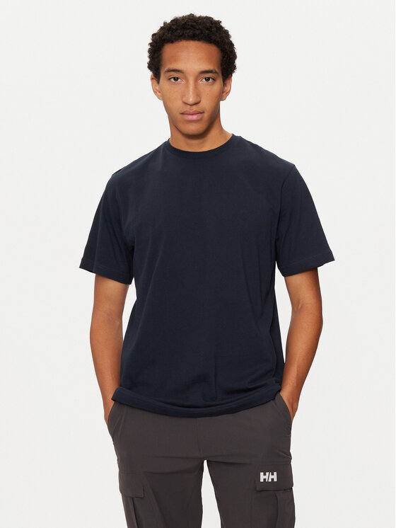 Helly Hansen T-shirt Crew 33995 Blu scuro Regular Fit, taglia : S