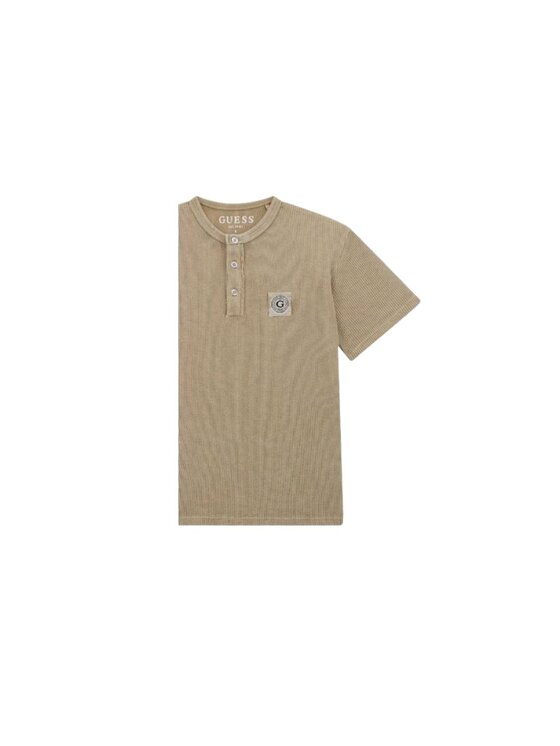 Guess Kids Guess Kids T-shirt Wffle knit top Marrone Regular Fit