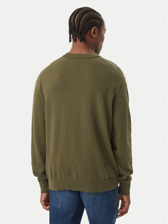 Calvin Klein Jeans Calvin Klein Jeans Sweter LV04RH325G Khaki Regular Fit
