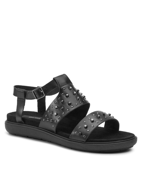 GINO ROSSI Gino Rossi Sandali Ren DNI435-BS6-0005-9900-0 Nero