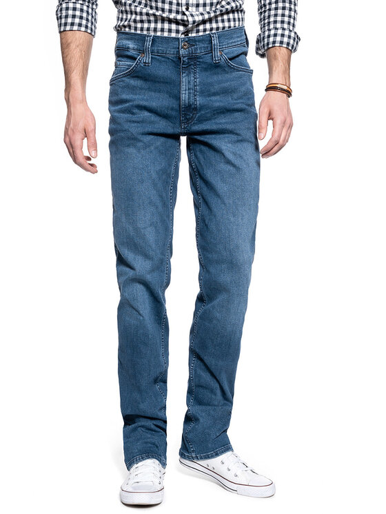 Mustang Mustang Jeansy TRAMPER STRAIGHT Niebieski Straight Fit