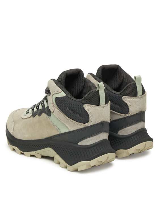Merrell Merrell Trekingová obuv Speed Strike 2 Leather Mid Waterproof J038387 Béžová
