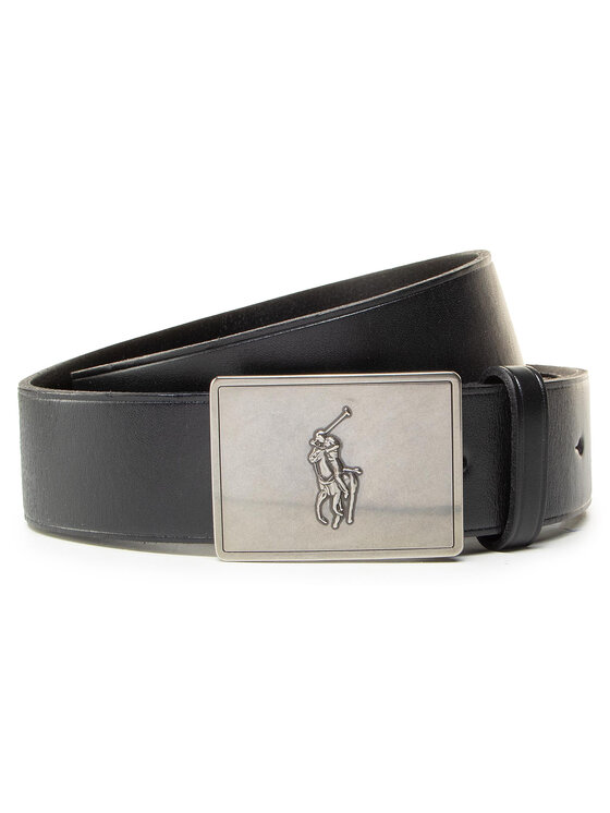 Polo Ralph Lauren Curea pentru Bărbați 36mm Pp Plaque Belt 405691693001 Negru