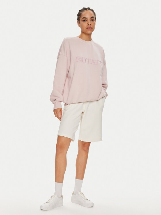 ROTATE ROTATE Sweatshirt Irisa 1125031011 Rosa Boxy Fit