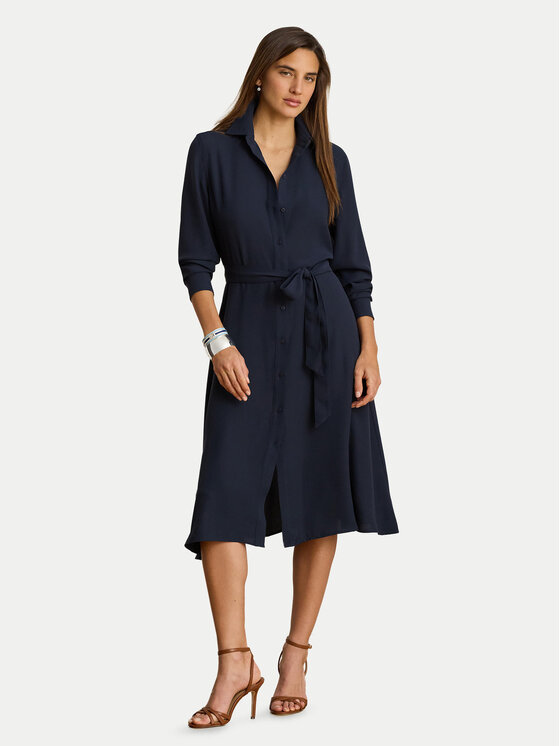 LAUREN RALPH LAUREN LAUREN RALPH LAUREN Sukienka koszulowa 200P14803001 Granatowy Regular Fit