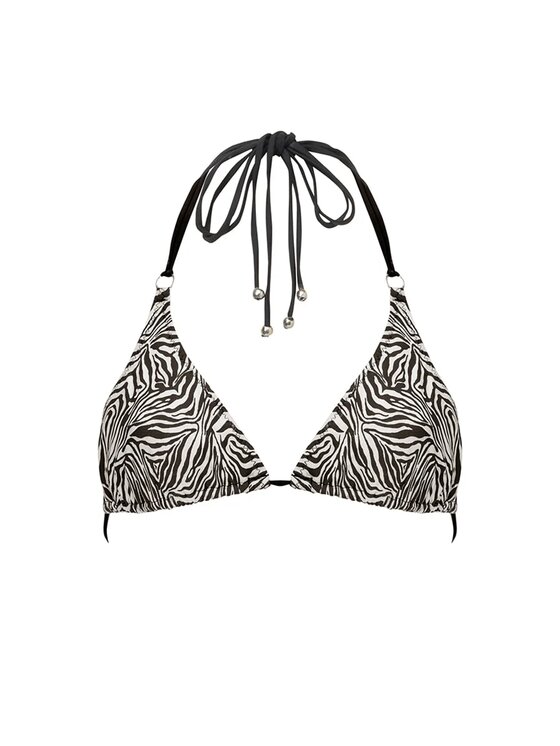 Love and Hate Love and Hate Bikini Zebra Czarny