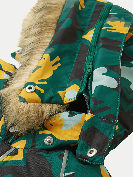 Reima Reima Téli overall Lappi 5100129C Zöld Regular Fit