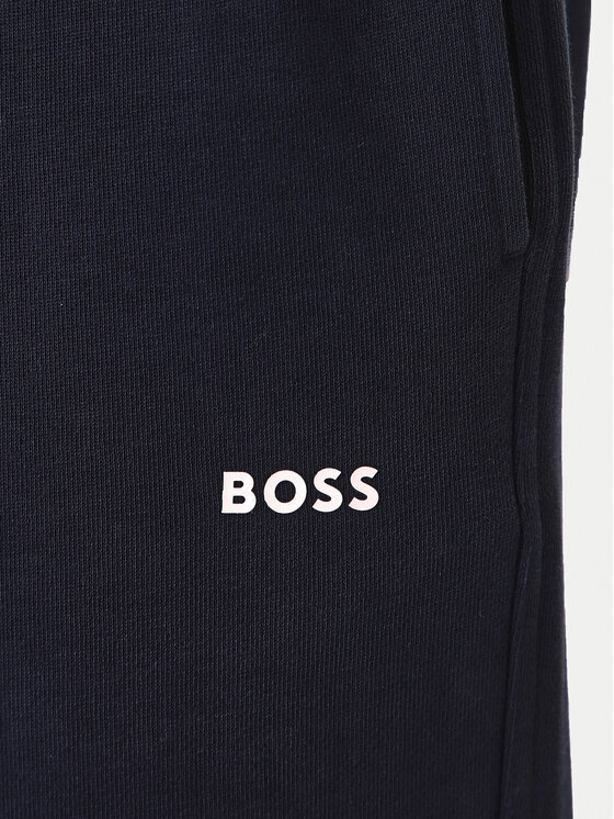 BOSS BOSS Trenirka Wesmallhood 50541065 Mornarsko modra Regular Fit