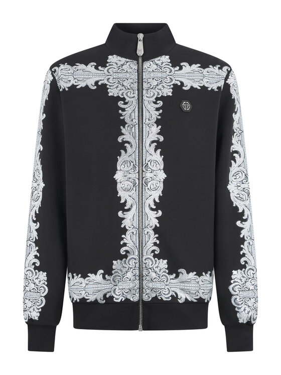 PHILIPP PLEIN PHILIPP PLEIN Felpa 31086 Nero Jegging Fit