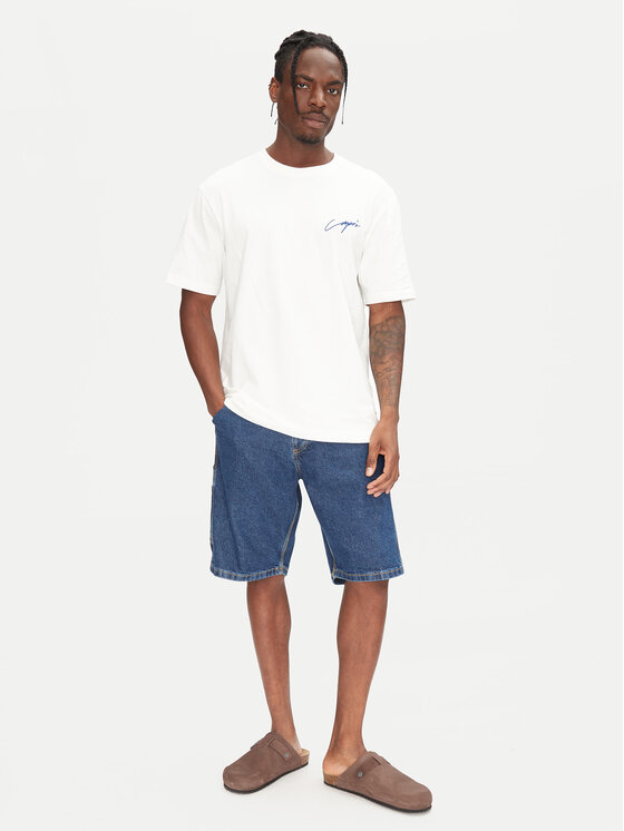 Only & Sons Only & Sons T-shirt Milo 22034452 Bianco Relaxed Fit