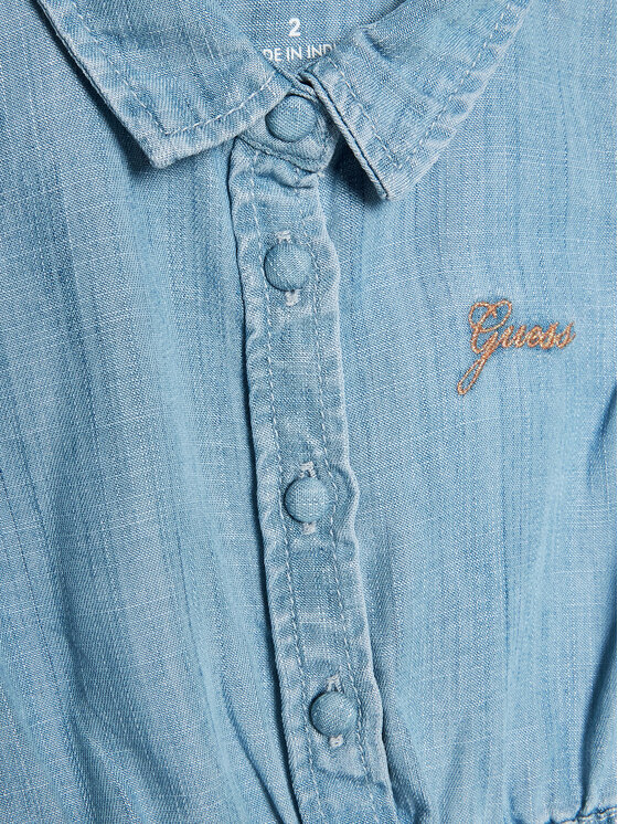 Guess Guess Kasdieninė suknelė K3GK22 D3X30 Mėlyna Regular Fit