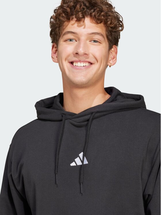 adidas adidas Bluza 140129 Czarny Regular Fit
