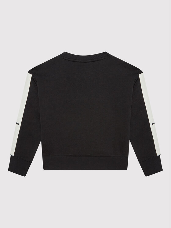 Champion Champion Majica dugih rukava 404470 Crna Regular Fit