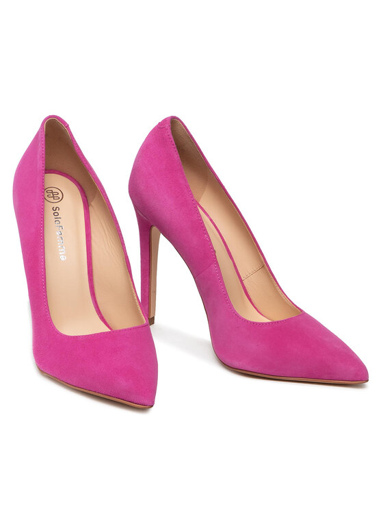 Solo Femme Solo Femme Lodičky 14407-11-K93/000-04-00 Růžová