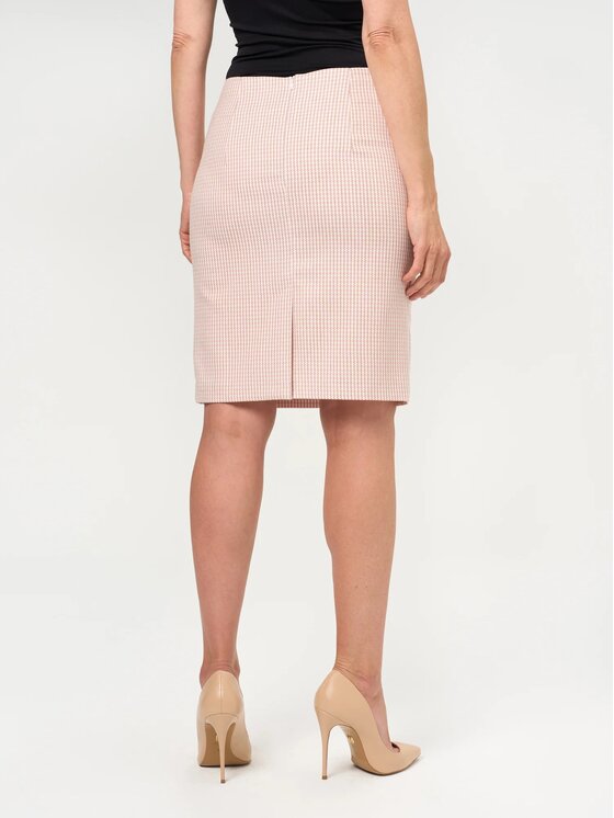 Willsoor Willsoor Spódnica ołówkowa 68269 Różowy jasny Regular Fit