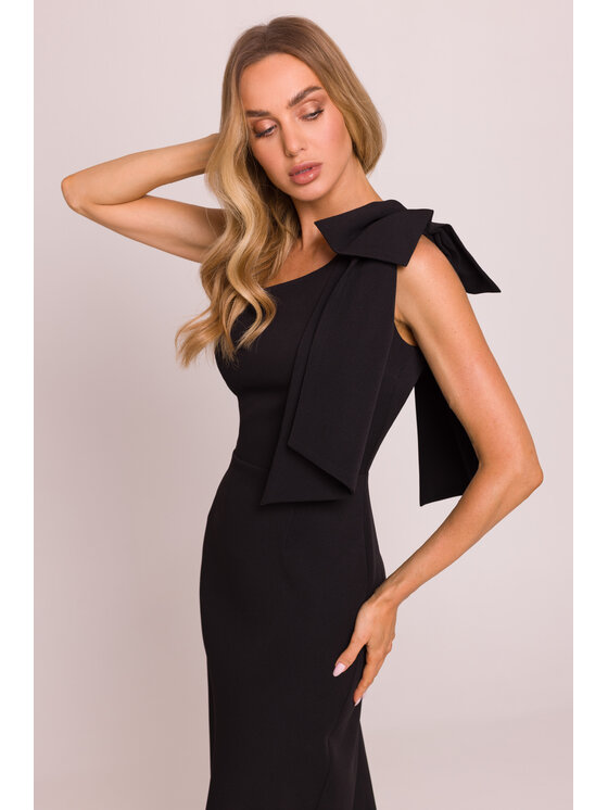 Made of Emotion Made of Emotion Sukienka wieczorowa M847 Czarny Premium Fit