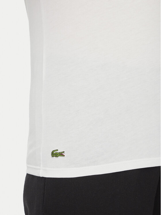 Lacoste Lacoste Set od 3 majice TH9007 Bijela Slim Fit