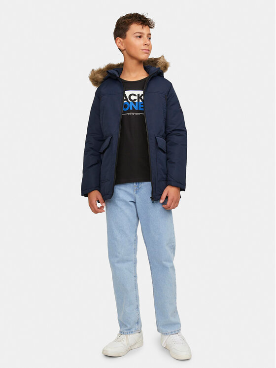 Jack&Jones Junior Jack&Jones Junior Zimska jakna Craft 12212522 Tamnoplava Regular Fit