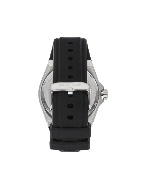 Police Watches salkantay Reloj para Hombre Analógico de Cuarzo con Brazalete de Silicona PEWJQ2203201