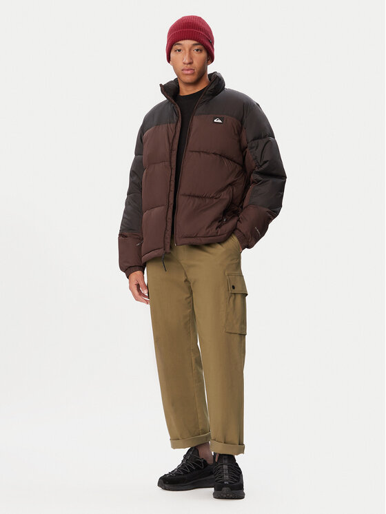 Quiksilver Quiksilver Μπουφάν χειμωνιάτικο Cold Days EQYJK04231 Καφέ Regular Fit