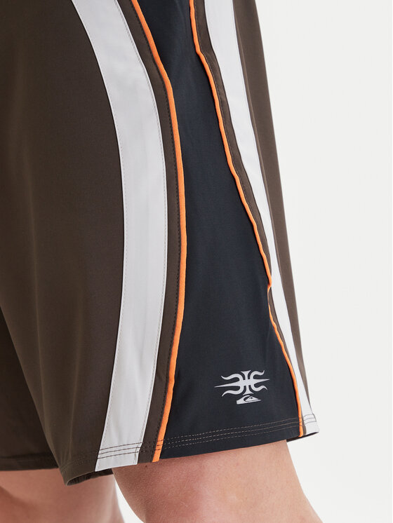 Quiksilver Quiksilver Kopalne hlače Mercury Panel 20" EQYBS04896 Rjava Regular Fit