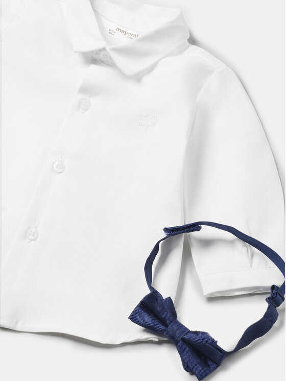 Mayoral Mayoral Camicia 2180 Bianco Regular Fit