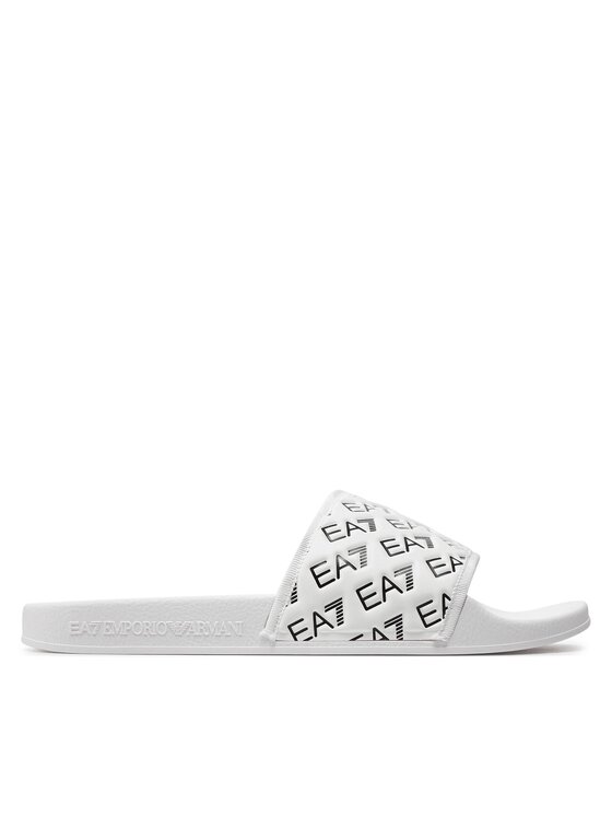 EA7 Emporio Armani EA7 Emporio Armani Šľapky XCP010 XK340 Q306 Biela