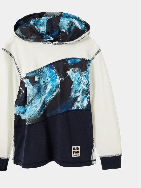 Desigual Desigual Felpa 23WBTK06 Écru Regular Fit